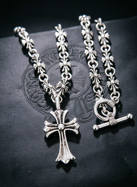 Cross necklace punk retro necklaces 十字架项链朋克复古项饰