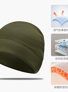 迷彩男秋冬加绒保暖小帽御寒帽子