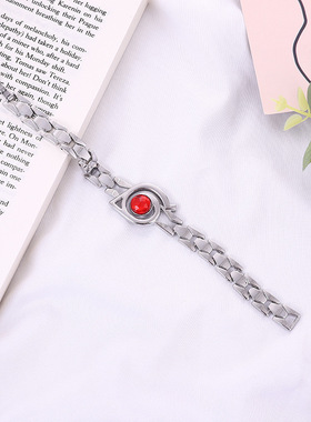 欧美款手链龙手链钢色男霸气龙摇滚嘻哈重金属复古生肖潮品