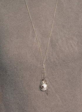 SALE E PEPE胡椒盐·纯银宝瓶长项链