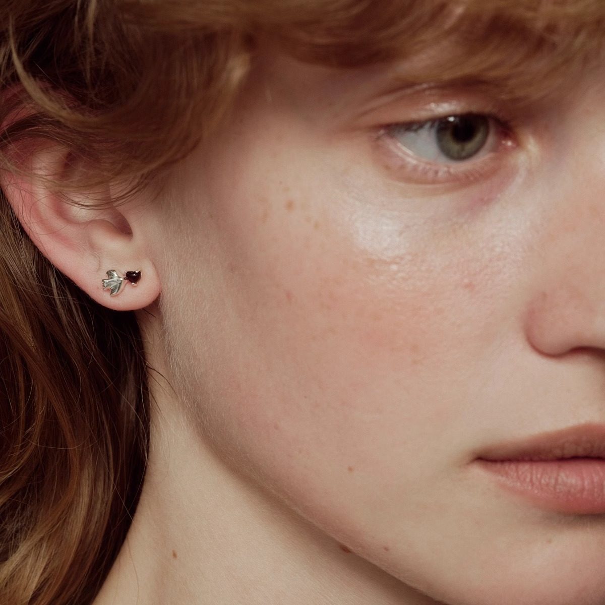 SALE E PEPE 胡椒盐 纯银爱心小鸟耳环,淘宝优惠券,粉丝福利购,淘宝优惠卷