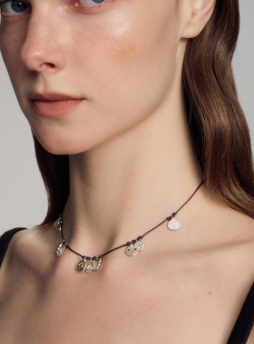 SALE E PEPE胡椒盐·纯银欢聚编绳项链