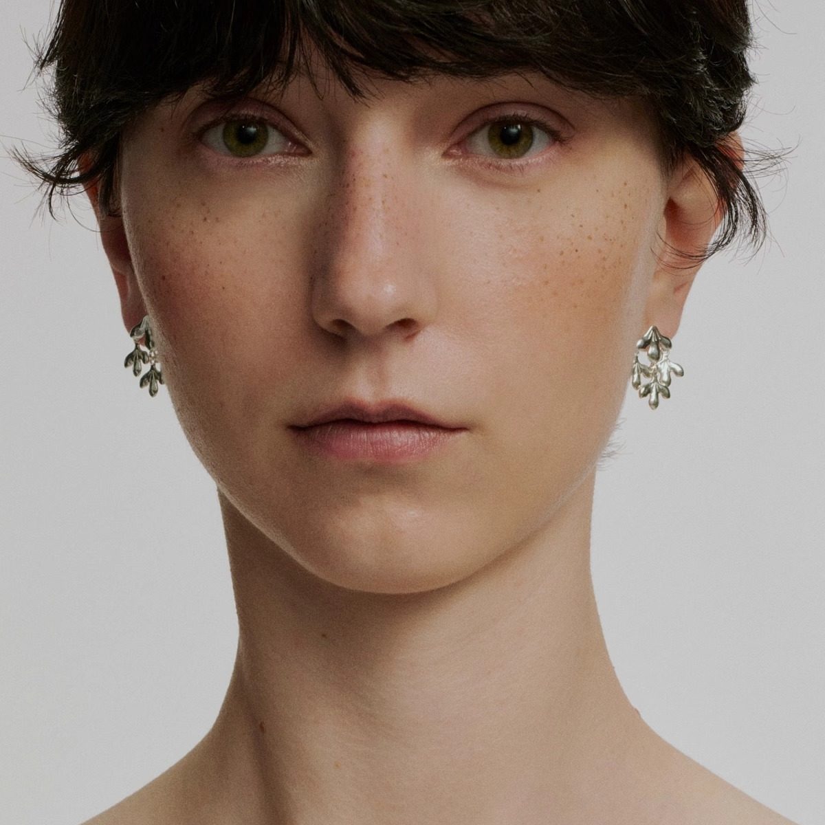 SALE E PEPE胡椒盐·纯银海草耳钉环 镀金,淘宝优惠券,粉丝福利购,淘宝优惠卷