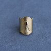 SALE E PEPE Pepper and Salt Sterling Silver Birdman Ring
