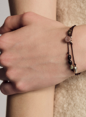 SALE E PEPE胡椒盐·纯银酒壶编绳手链