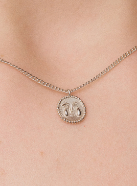 SALE E PEPE胡椒盐·纯银酒神泪滴吊坠项链 镀金