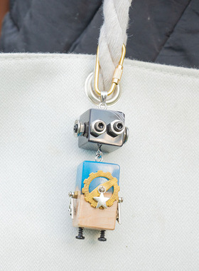 蒸汽朋克齿轮树脂个性项链