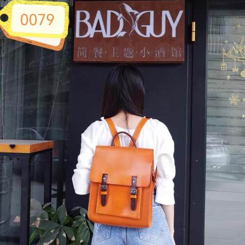 包包女清货植鞣牛皮手工包剑桥包真皮女包单肩斜挎马鞍包男女皮带 - 图2