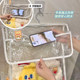 Bathroom storage hanging bag large capacity towel clothes hanging wall