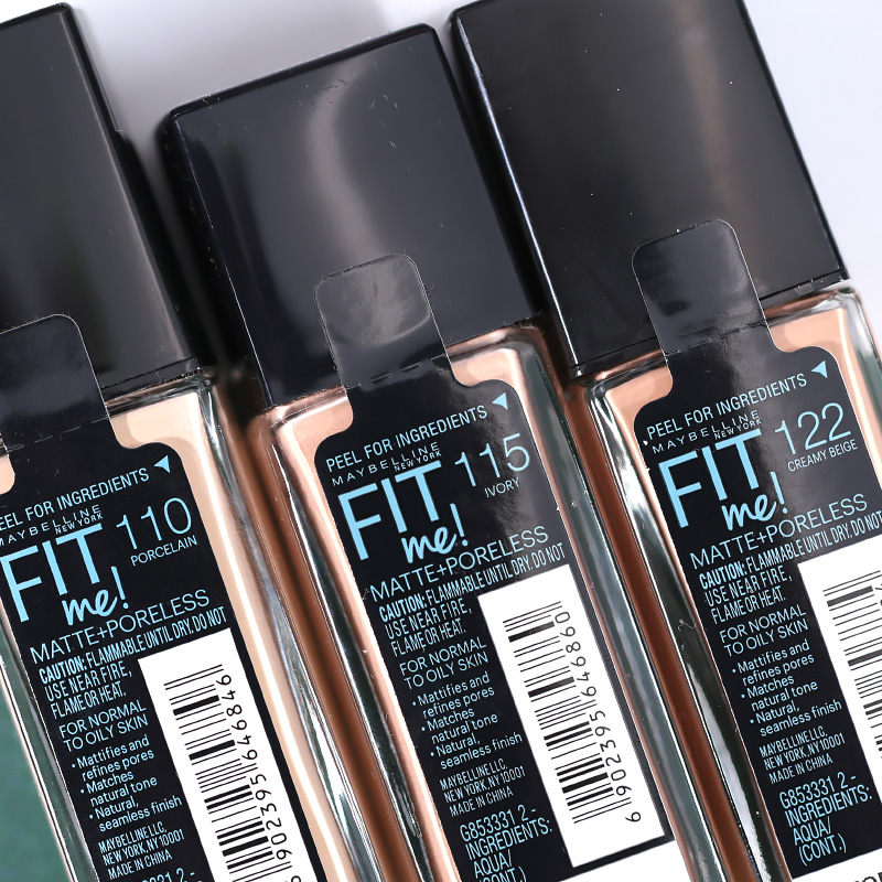 美宝莲fitme柔雾粉底液女干皮混油皮水润轻薄哑光控油遮瑕持妆,淘宝优惠券,粉丝福利购,淘宝优惠卷