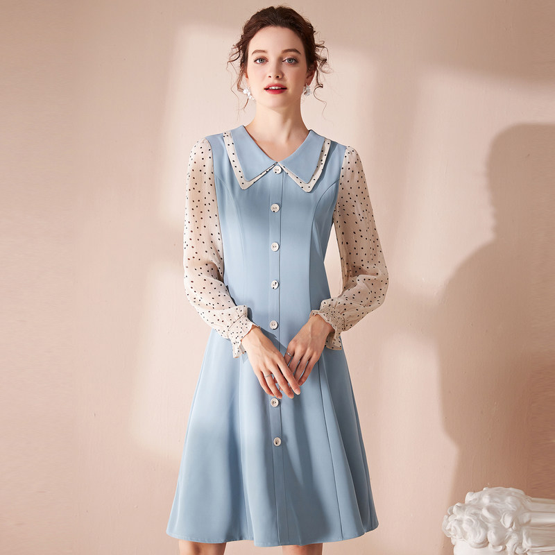 名人瑞裳秋装2020年新款女连衣裙 名人瑞裳连衣裙