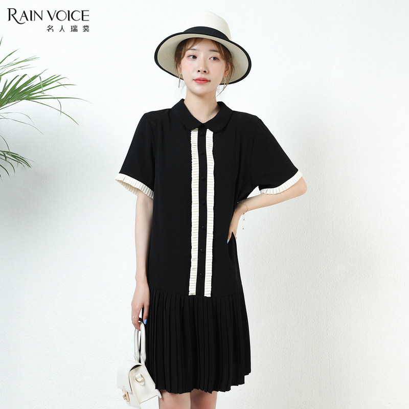 名人瑞裳2021新款夏季高冷潮连衣裙 名人瑞裳连衣裙