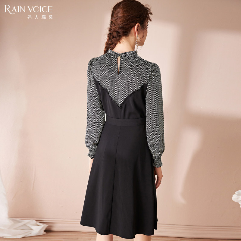 名人瑞裳秋装2020年新款女连衣裙 名人瑞裳连衣裙