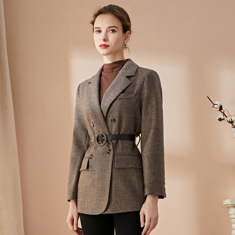  名人瑞裳毛呢外套