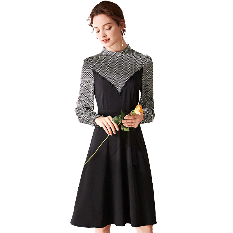 名人瑞裳秋装2020年新款女连衣裙 名人瑞裳连衣裙