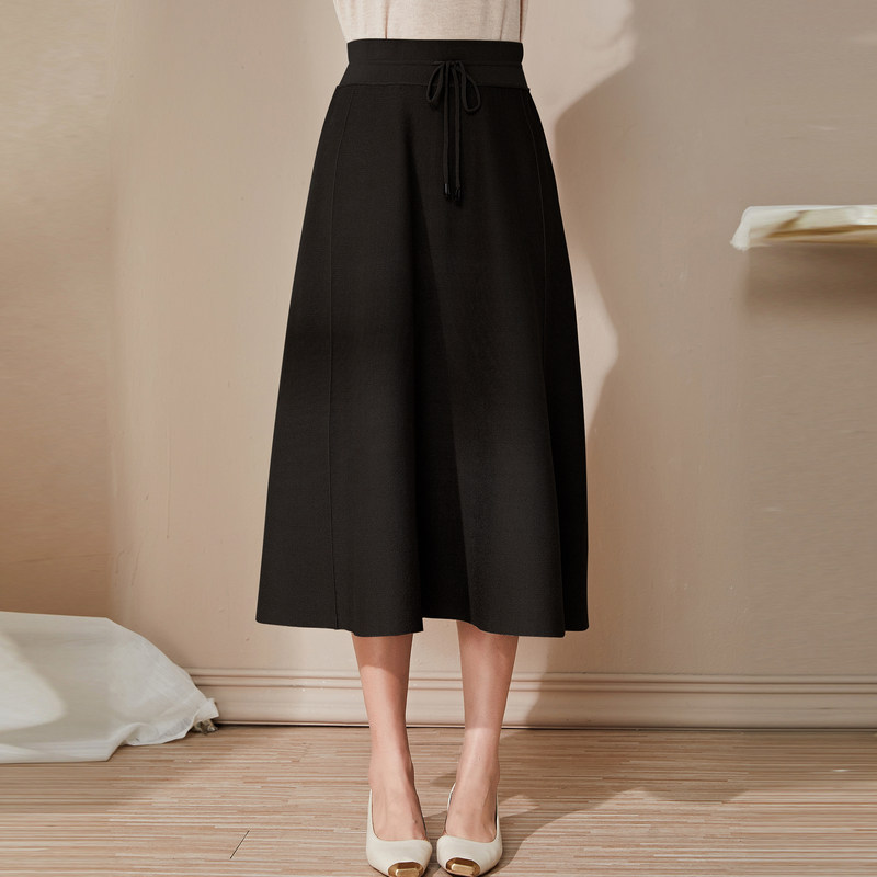 名人瑞裳2021秋冬新款通勤半身裙 名人瑞裳半身裙