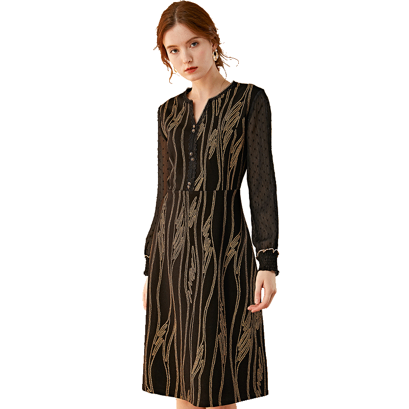  名人瑞裳连衣裙