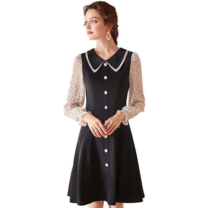 名人瑞裳秋装2020年新款女连衣裙 名人瑞裳连衣裙