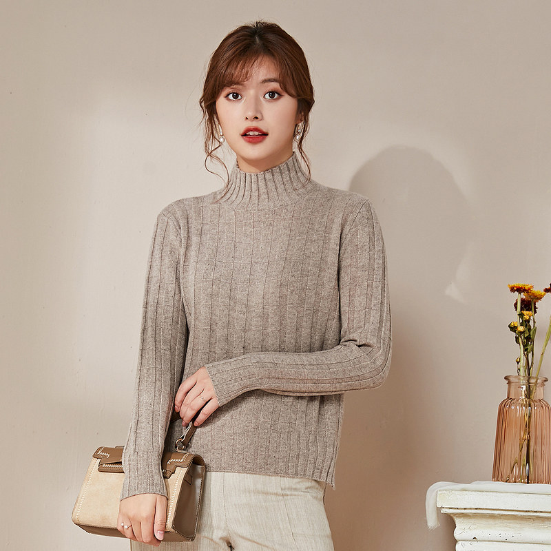 名人瑞裳秋装女2020年新款ol针织衫 名人瑞裳毛针织衫