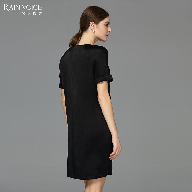 名人瑞裳2017夏装新款通勤连衣裙 名人瑞裳连衣裙