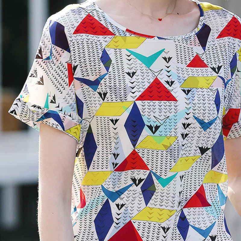 名人瑞裳2018夏季新款女装圆领t恤 名人瑞裳T恤