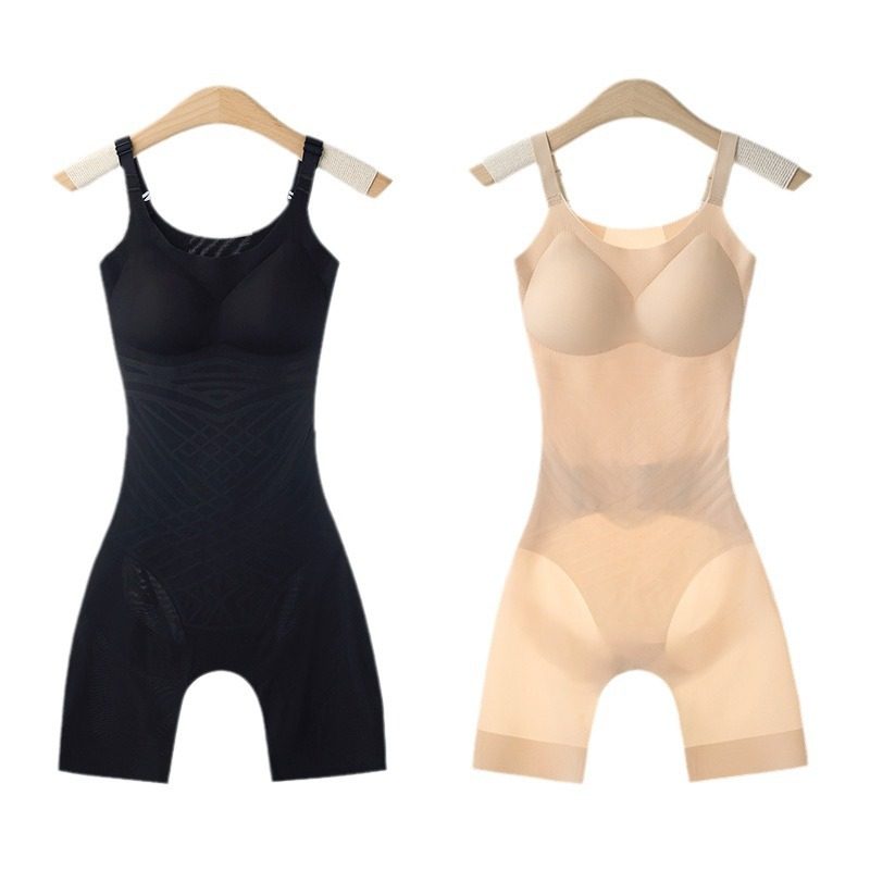 无痕带胸垫束身衣后脱式排扣收腹美体内衣束腰提臀连体塑身衣高弹,淘宝优惠券,粉丝福利购,淘宝优惠卷