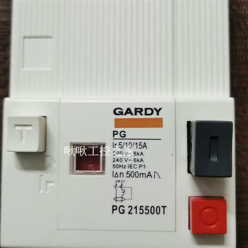 GARDY  PG215500T断路器,可调5,10,15A - 图0