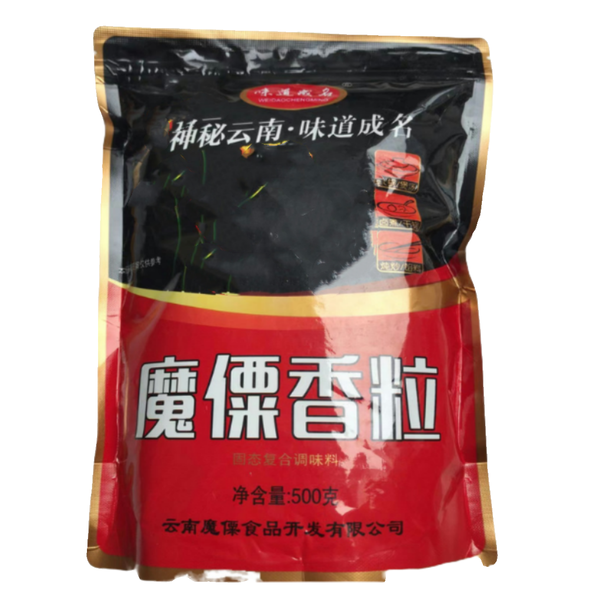 魔僳香粒调味料500g火锅麻辣烫酸辣粉串串香冒菜烤鱼增香提味商用 - 图3