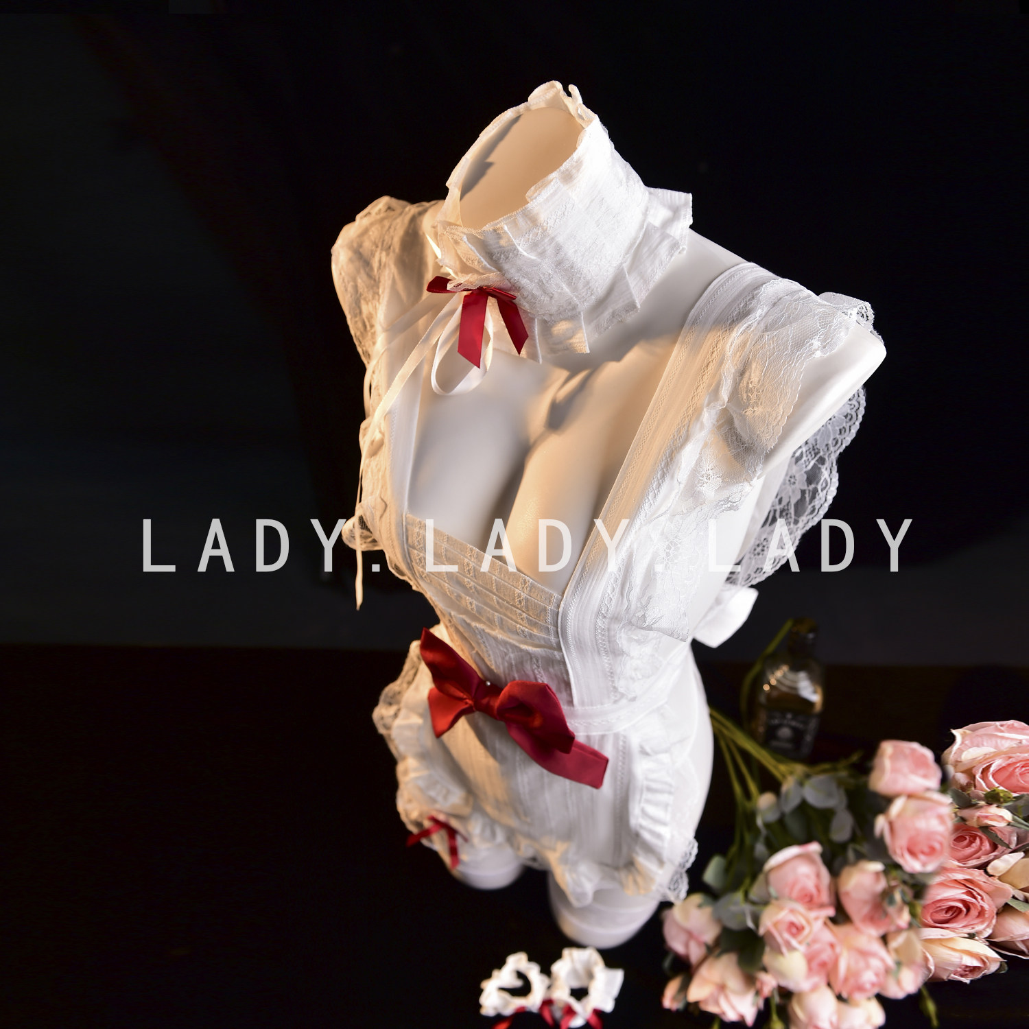 Lady性感睡裙女仆可爱女佣cos制服纯欲蝴蝶结睡衣诱惑qqny内衣,淘宝优惠券,粉丝福利购,淘宝优惠卷