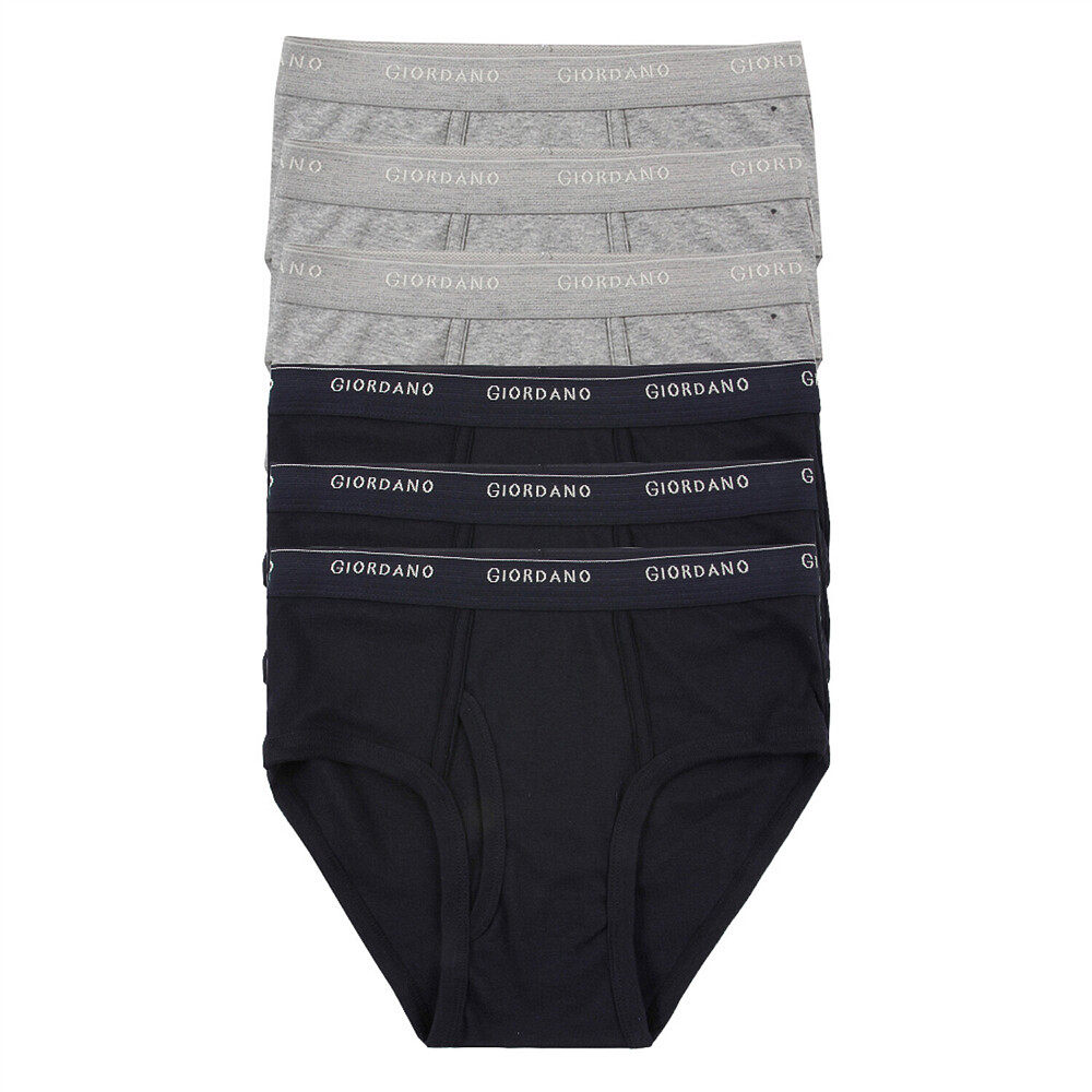 佐丹奴三角男装六条装男士三角裤 佐丹奴内裤