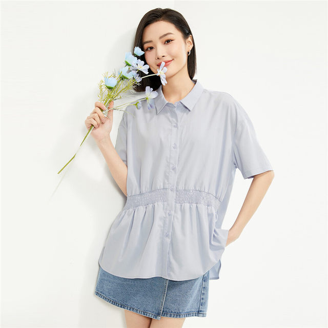 Giordano loose fit casual modal shirt