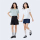 Giordano ແຂນສັ້ນ embroidery ປົກກະຕິ