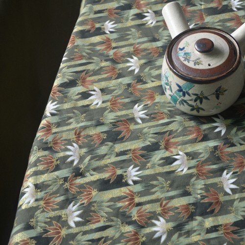 日式和风桌布包裹布风吕敷便当布包袱皮新年圣诞节礼盒包装布 竹 - 图1