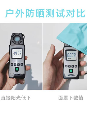 白色高尔夫围脖防晒面罩冰丝时尚