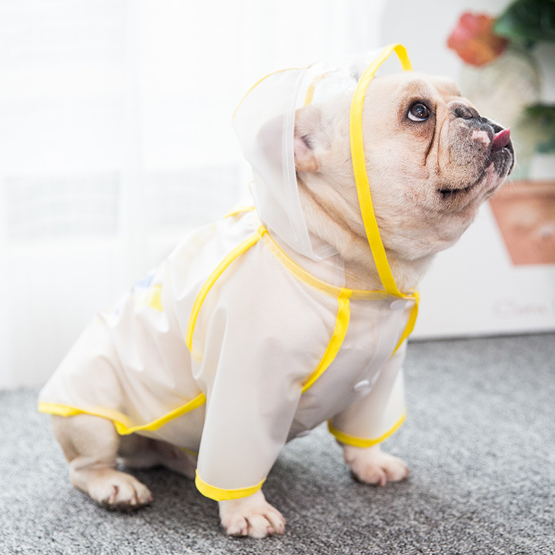 法斗雨衣巴哥衣服八哥狗狗斗牛犬雨披英斗沙皮狗用品波斯顿梗泰迪 - 图0