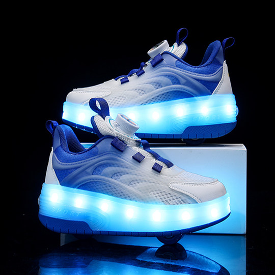 Brand sports children's removable heelys shoes