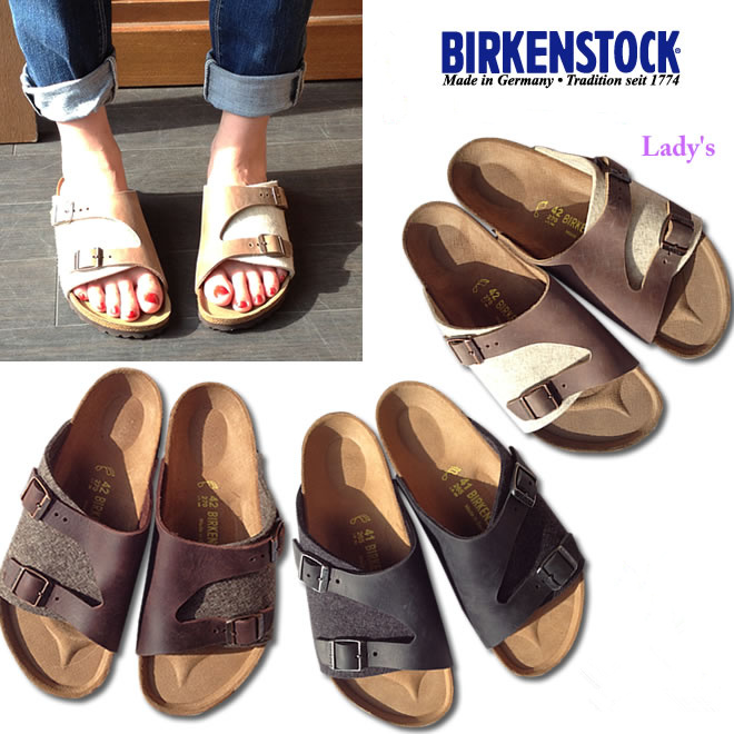 BIRKENSTOCK软木拖鞋男女款外穿绒面软底凉拖Zürich系列 - 图3