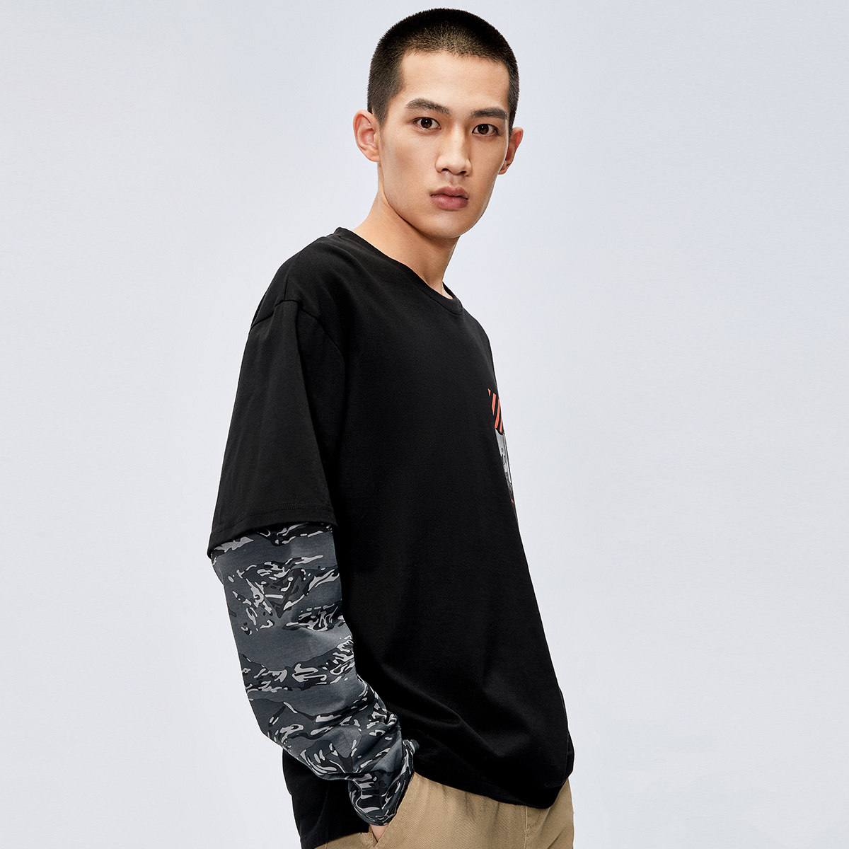 马克华菲潮牌长袖男2020秋季酷t恤 马克华菲T恤