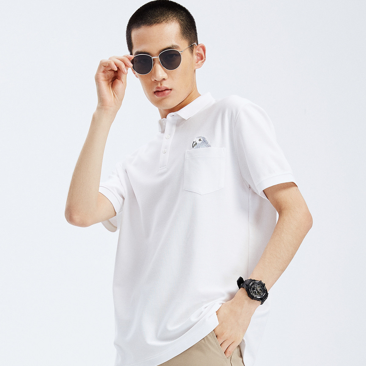 马克华菲男士2020夏新款短袖polo衫 马克华菲Polo衫