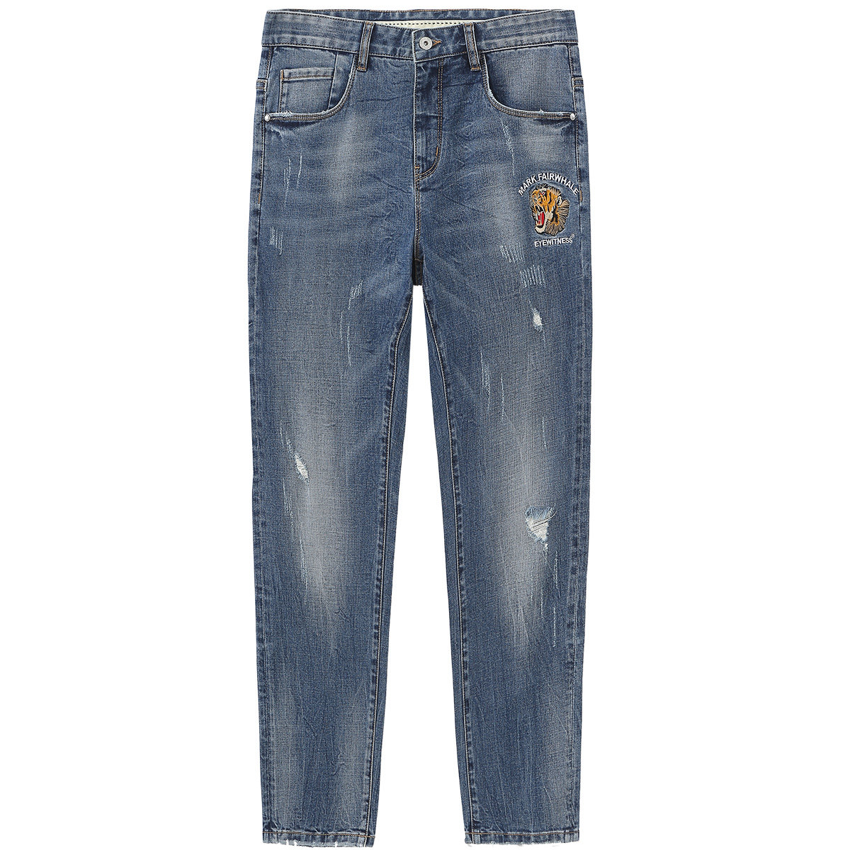 马克华菲潮牌男2020秋季新款牛仔裤 马克华菲牛仔裤