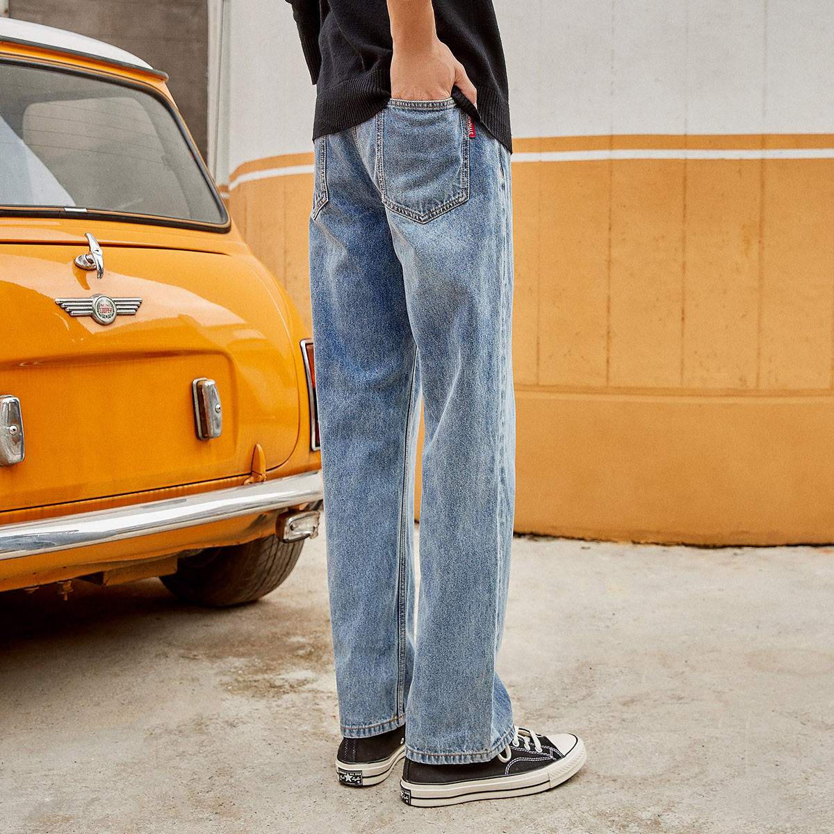 马克华菲潮牌2020秋季新款男牛仔裤 马克华菲牛仔裤