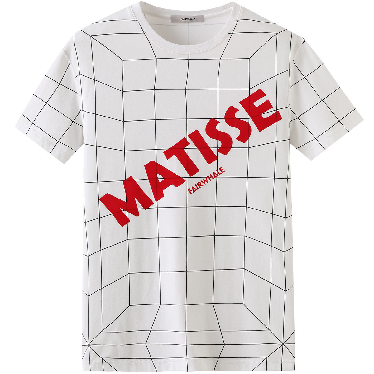 马蒂斯跨界马克华菲短袖男夏t恤 马克华菲T恤