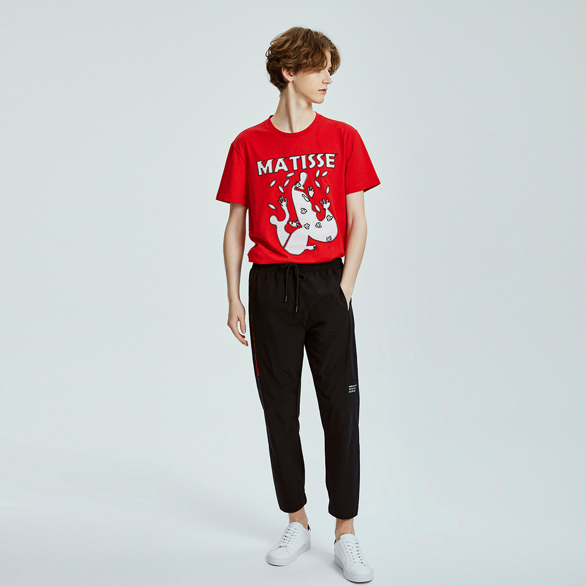 马蒂斯跨界联合马克华菲男夏休闲裤 马克华菲休闲裤