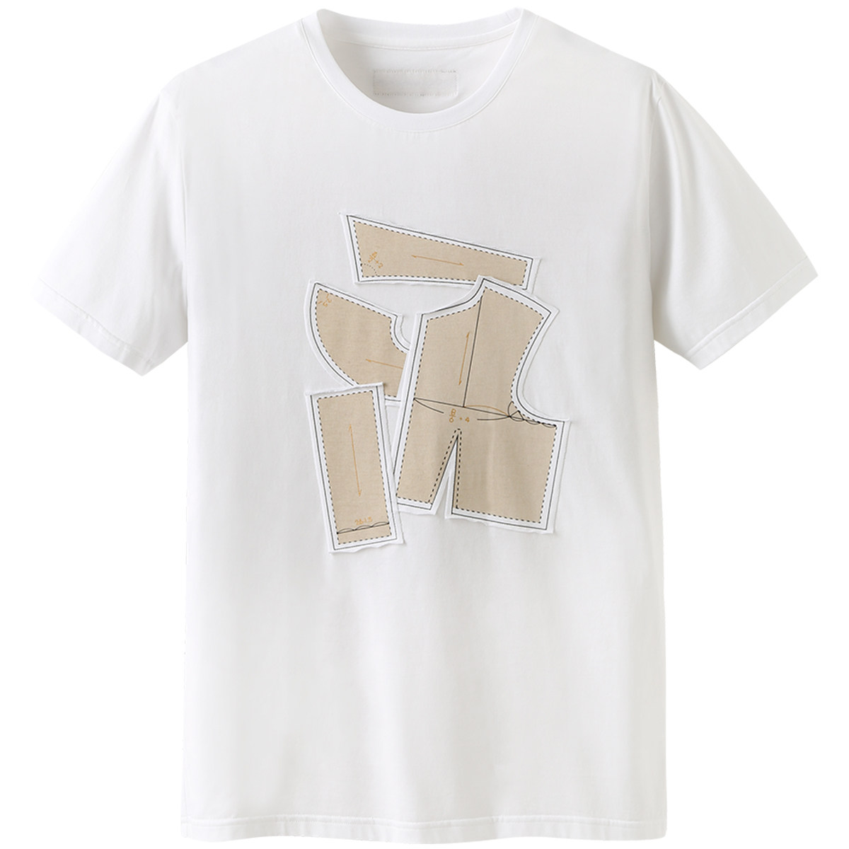 马克华菲短袖夏新款潮流牛皮纸t恤 马克华菲T恤