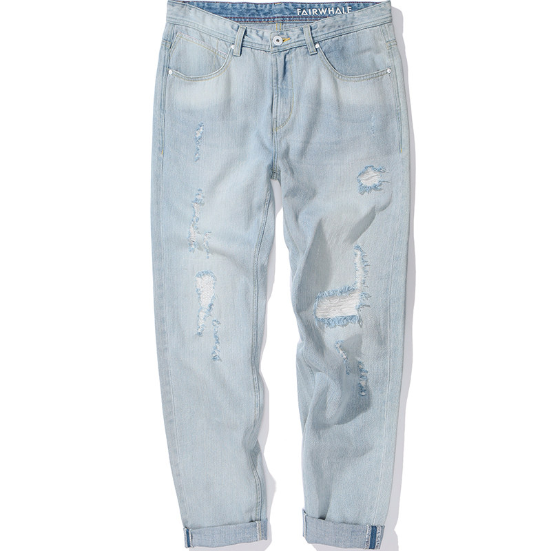  马克华菲牛仔裤