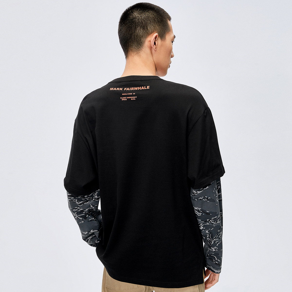 马克华菲潮牌长袖男2020秋季酷t恤 马克华菲T恤