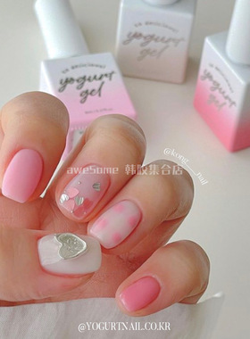yogurtnail清新透色指甲油胶