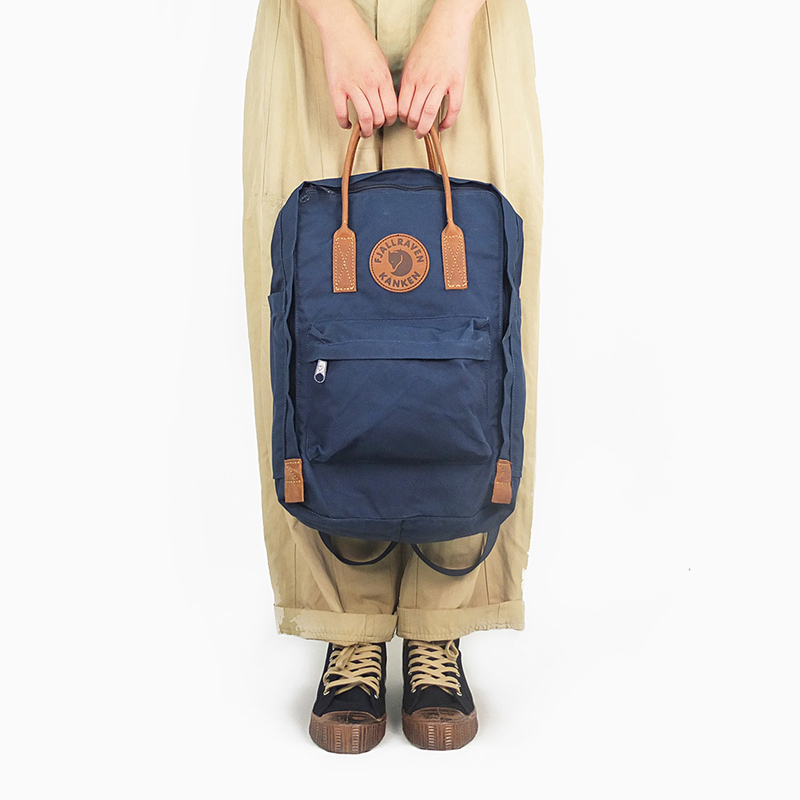 Fjallraven/瑞典北极狐no.2酷帅黑色双肩背包laptop15电脑包男女-图2