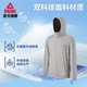 Peak sun protection series knitted skin windbreaker for men