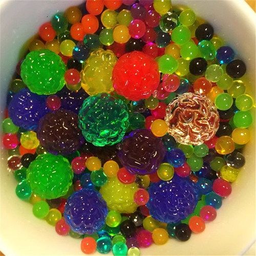 泡大珠水宝宝海洋生物球海绵宝宝吸水珠巨无霸水精灵霸王珠彩色球 - 图0